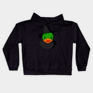 Wicked Witch Rubber Duck Kids Hoodie